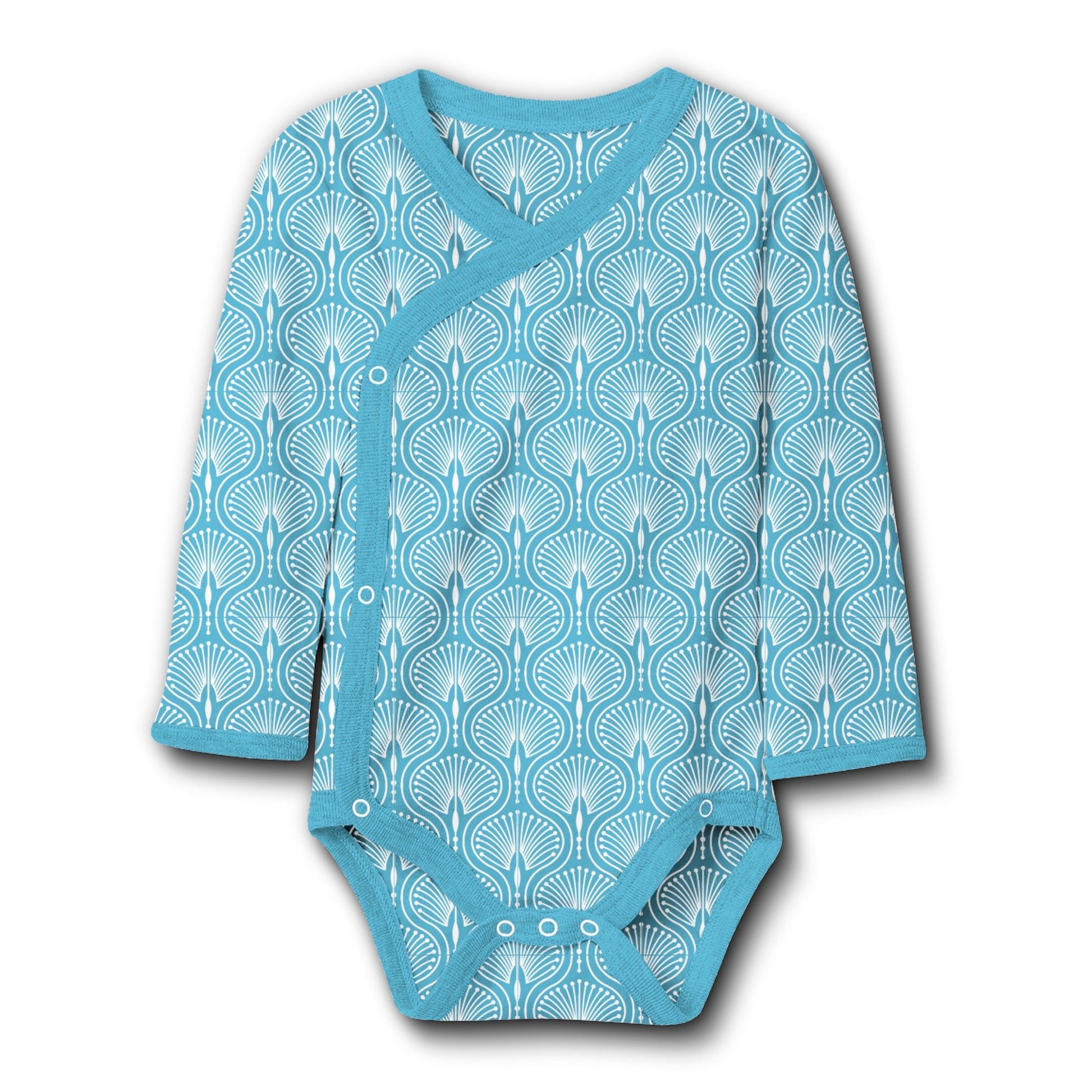 Baby Blue Breeze Romper - Baby Cashmero